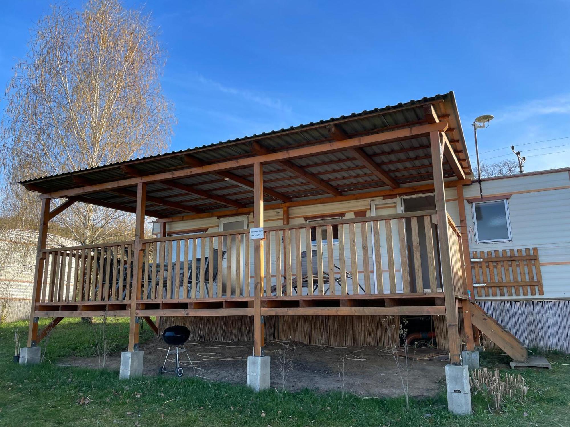 Mobilheim Na Louce Villa Vyrovice Buitenkant foto